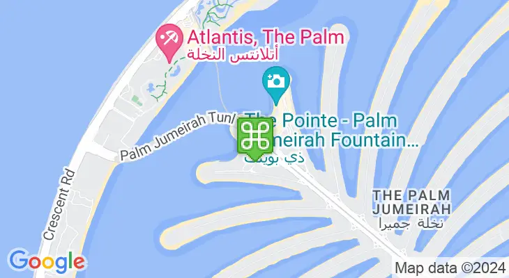 Map showing location of The Pointe