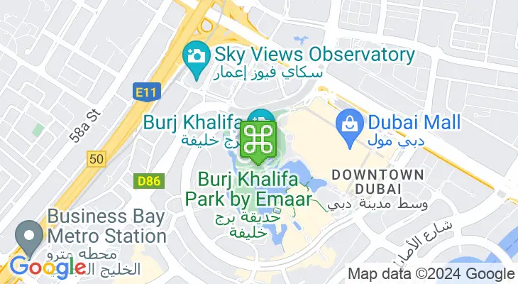 Map showing location of At The Top – Burj Khalifa Observation Deck