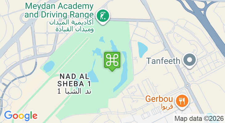 Map showing location of The Track
