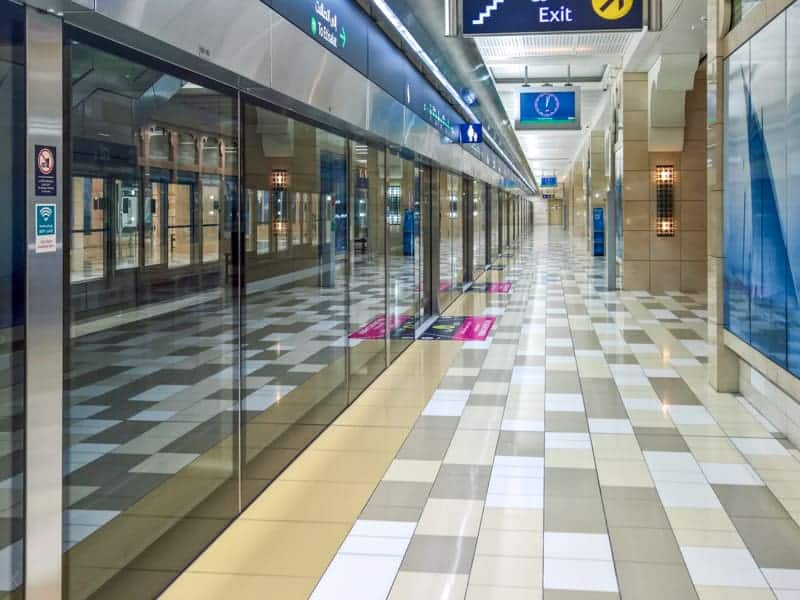 Al Ras Metro Station, Dubai