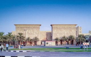View of Ibn Battuta Mall from Ibn Battuta Metro Station