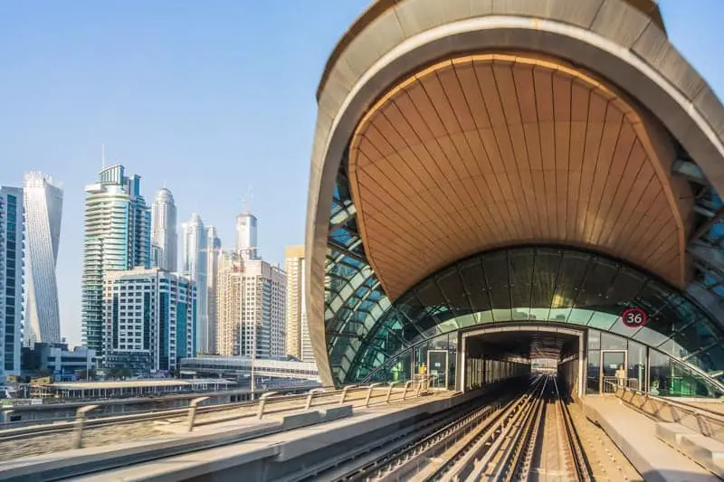 Dubai Marina Metro Station, Dubai Marina