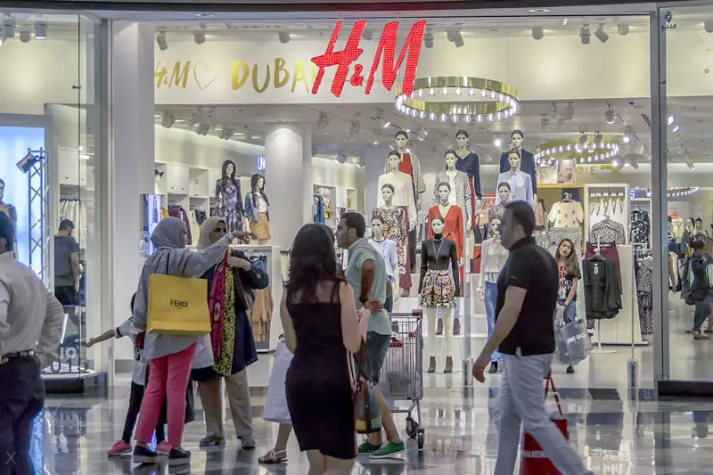 H&M, Mall of the Emirates, Dubai