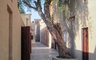 Alley in the Bastakia Quarter, Bur Dubai