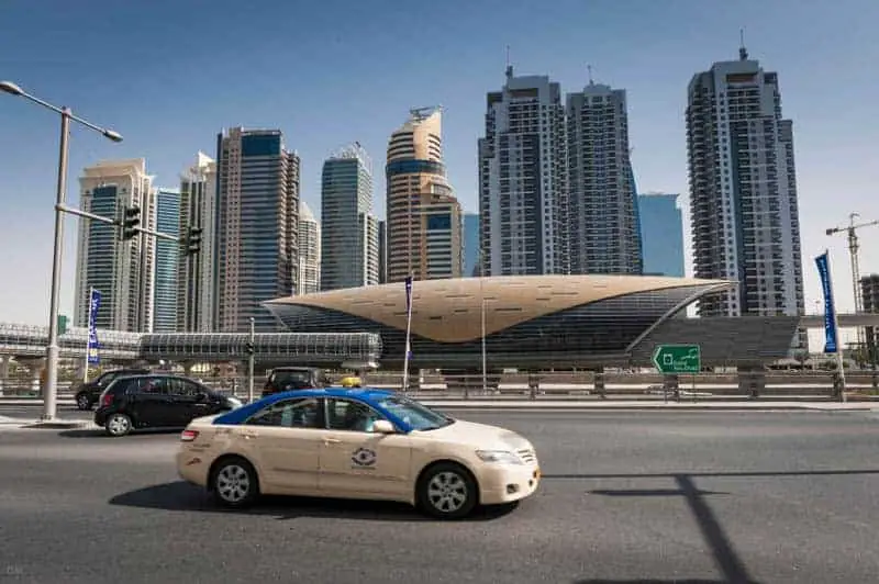 Dubai Taxi Fare Chart