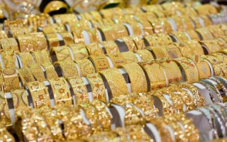 Jewellery in the Gold Souk, Dubai
