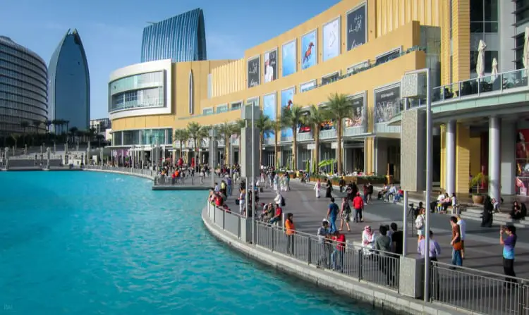 Dubai Mall and Burj Khalifa Lake
