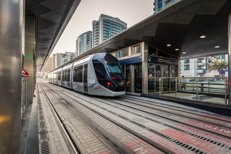 Dubai Marina Tram Station