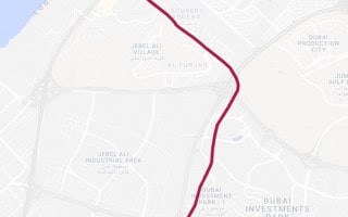 Dubai Metro Route 2020 Map - Expo 2020 Extension
