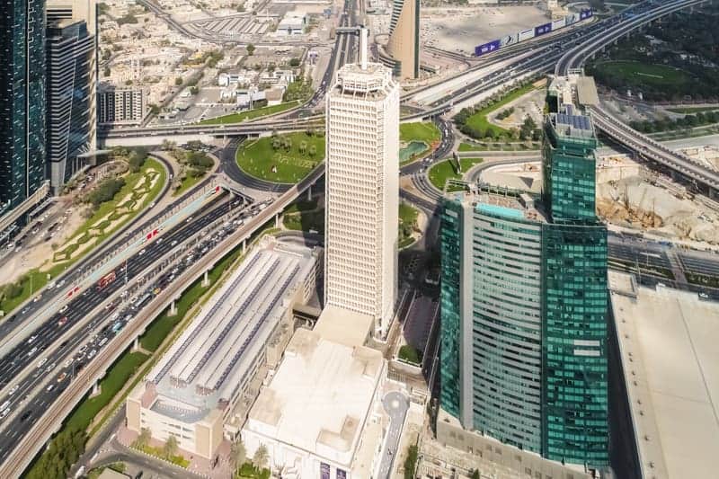 Sheikh Rashid Tower at Dubai World Trade Centre