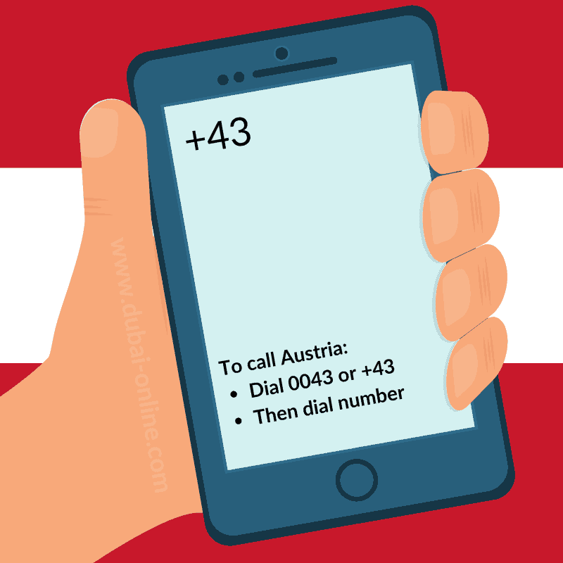 0043 +43 Austria Country Code