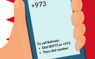 00973 +973 Bahrain Country Code