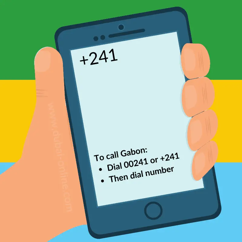 00241 +241 Gabon Country Code