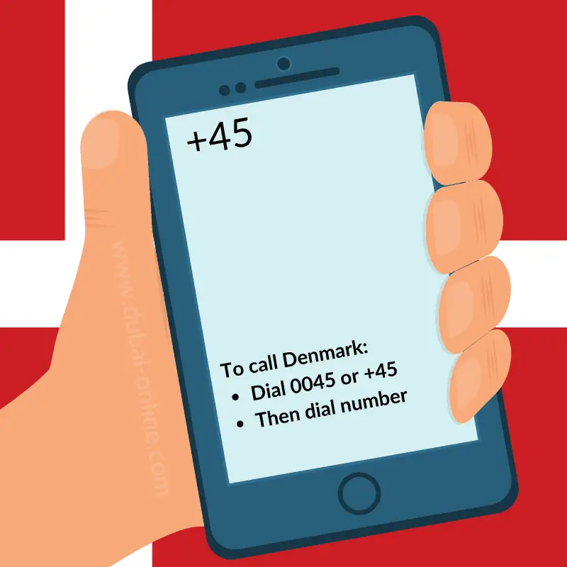 0045 +45 Denmark Country Code