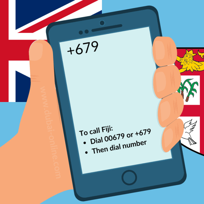 679 Country Code - Fiji Dialling Code 00679 - How To Call Fiji