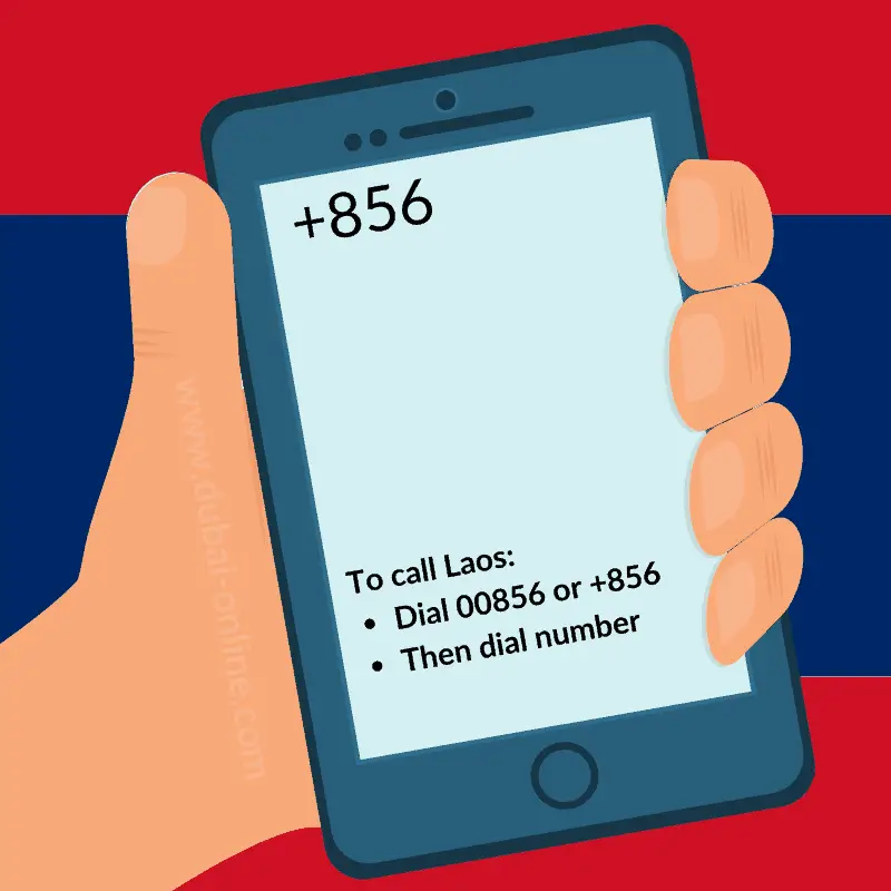 00856 +856 Laos Country Code