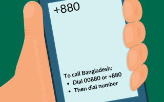 880 +800 Bangladesh Country Code