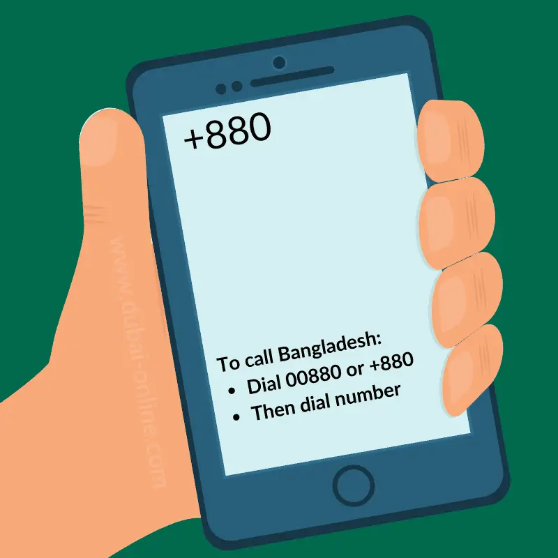 00880 +880 Bangladesh Country Code