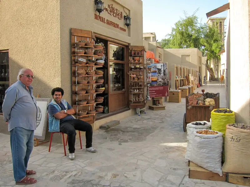 Gift shop in Al Fahidi Historical Neighbourhood, Dubai