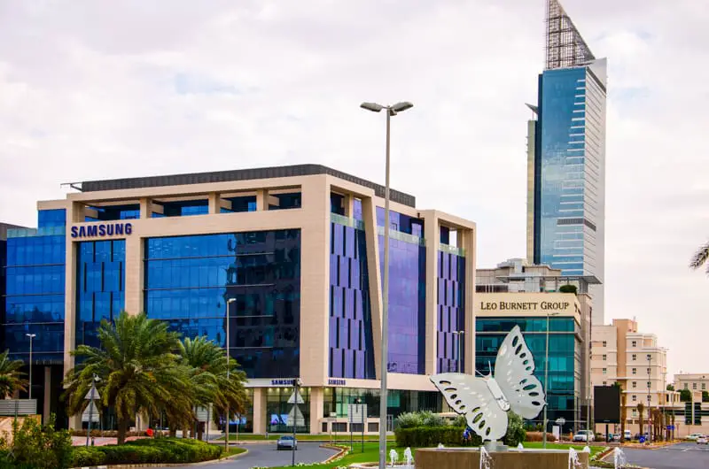 Samsung offices at Dubai Media City