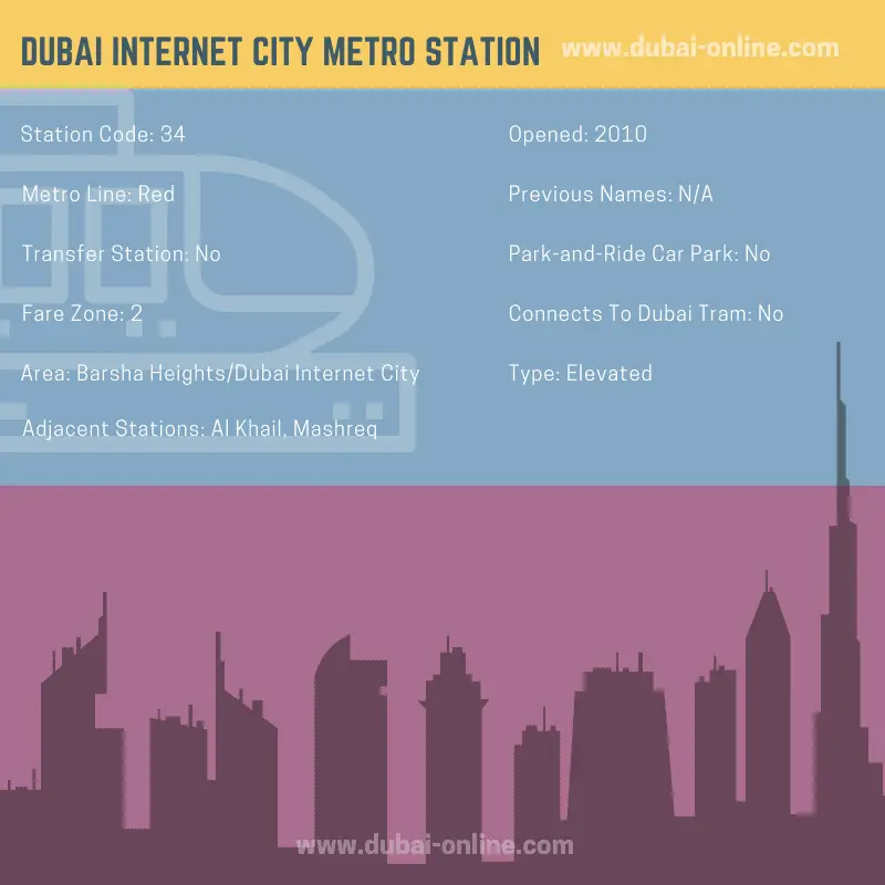 Dubai Internet City Metro Station