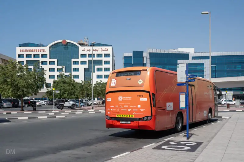 C03 bus to Al Karama Bus Station