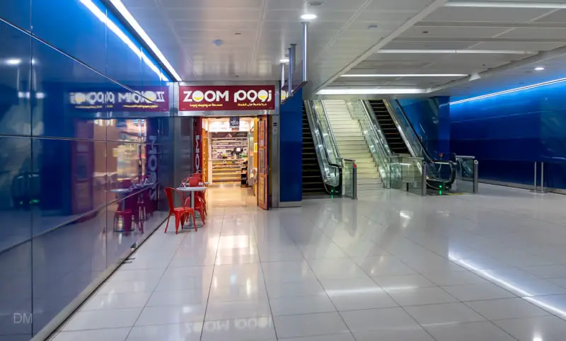 Zoom convenience store at Gold Souq Metro Station