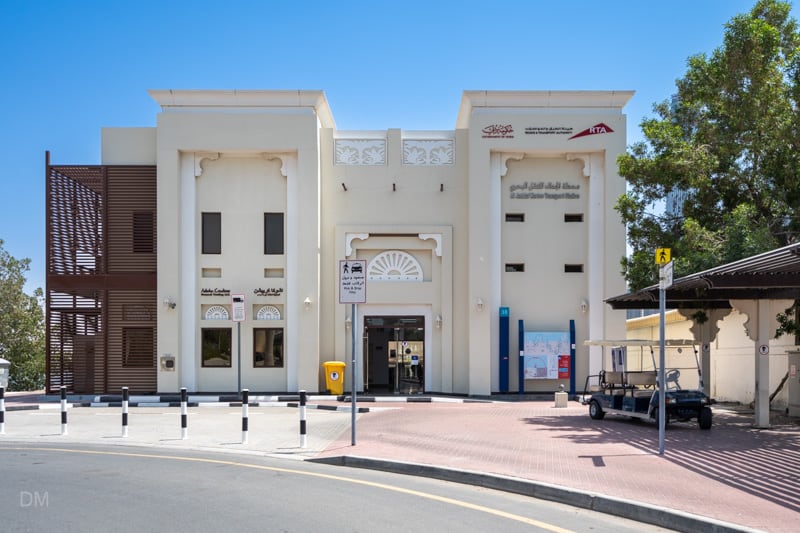 Exterior of Al Jadaf Marine Transport Station, Dubai