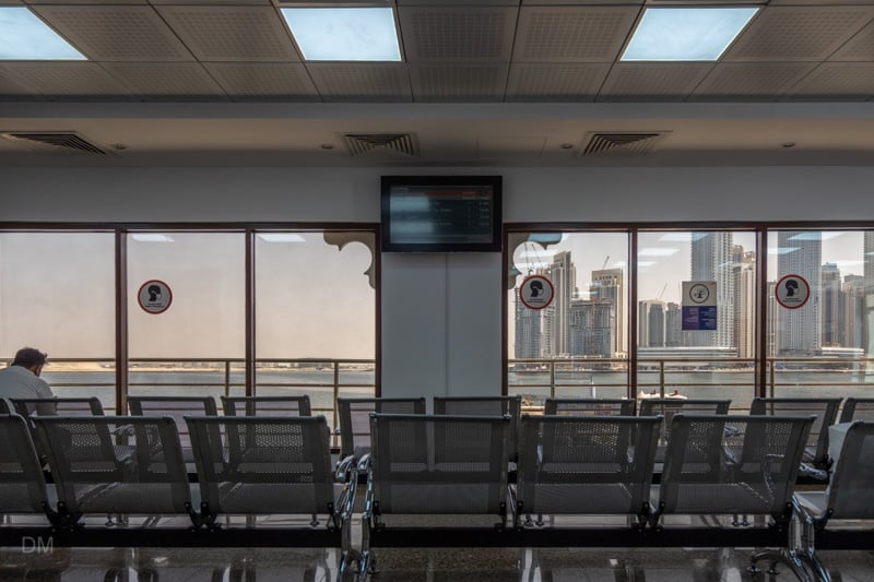 Interior of Al Jadaf Marine Transport Station
