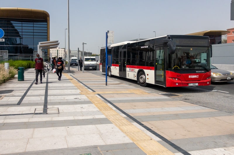 Bus F48 Danube Metro Station to Dubai Investment Park