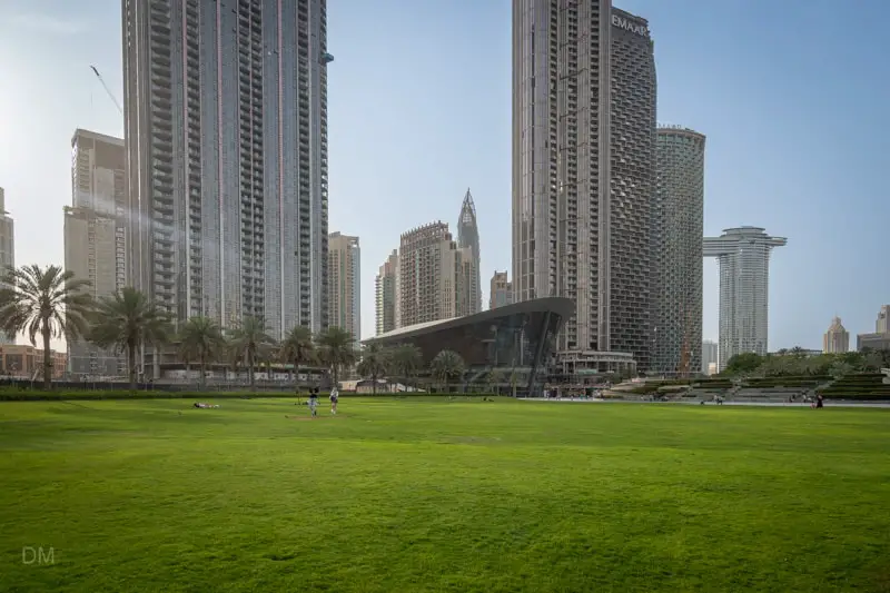Burj Park and Dubai Opera