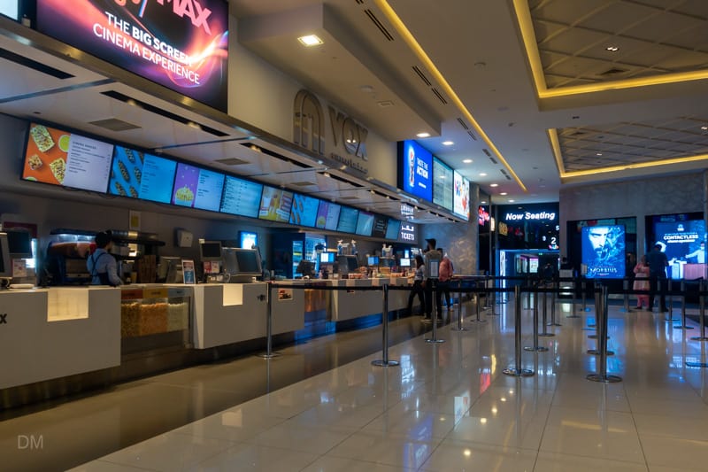 Vox Cinemas, BurJuman shopping mall, Dubai