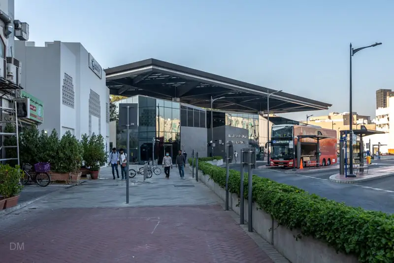 Terminal building at Union Square Bus Station, Dubai