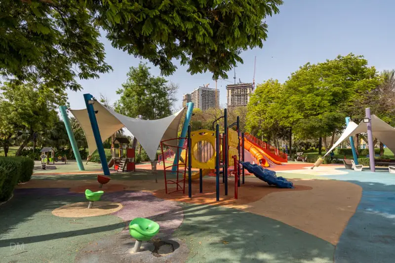 Children's playground at Zabeel Park