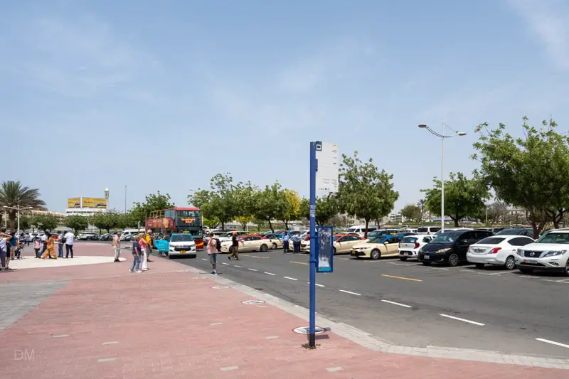 F09 bus stop at Zabeel Park (Gate 4) for Dubai Frame