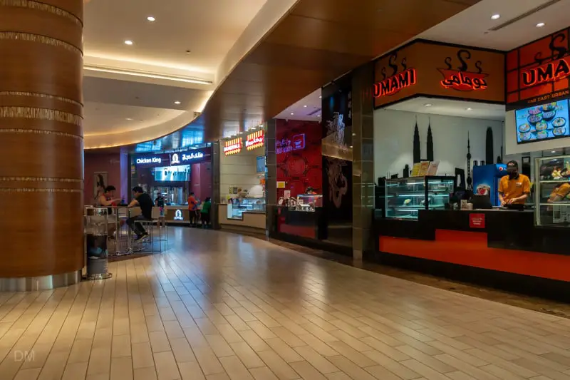Food court at Al Ghurair Centre, Dubai