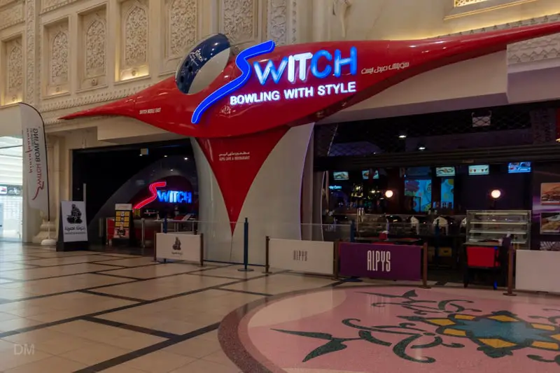 Switch Bowling at Ibn Battuta Mall, Dubai